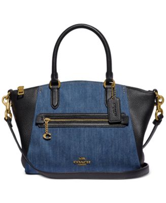 Coach denim store prairie satchel