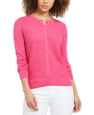 macy's charter club cardigan sweaters