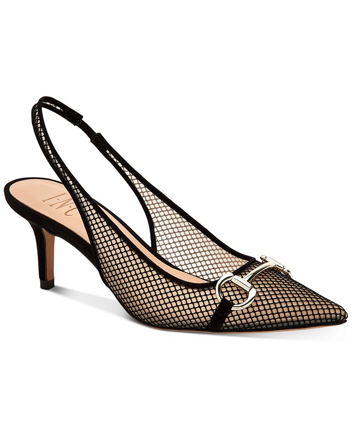 INC International Concepts INC Women's Carynn PointedToe KittenHeel Pumps, Created For Macy's