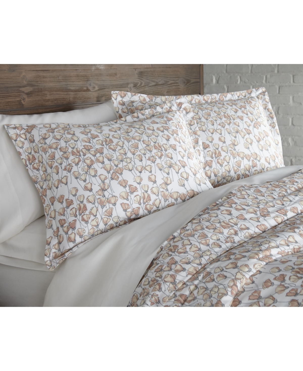 Southshore Fine Linens Forevermore Luxury Cotton Sateen Duvet Cover Set
