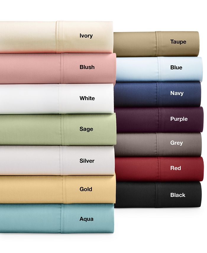 AQ Textiles Parker 1200 Thread Count 4 Pc. Sheet Set, Full Macy's