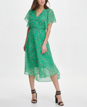 Dkny sales chiffon dress