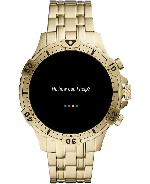 fossil gen 5 men's smartwatch
