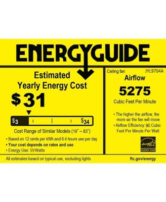 Ali 48" 3-Light Wrought Iron Led Ceiling Fan with Remote