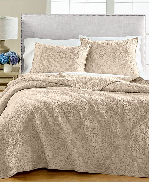 Martha Stewart Collection Gilded Age Reversible Twin Twin Xl Quilt