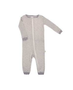 Snugabye Hot Cocoa Baby Boys and Girls Zip Jumpsuit