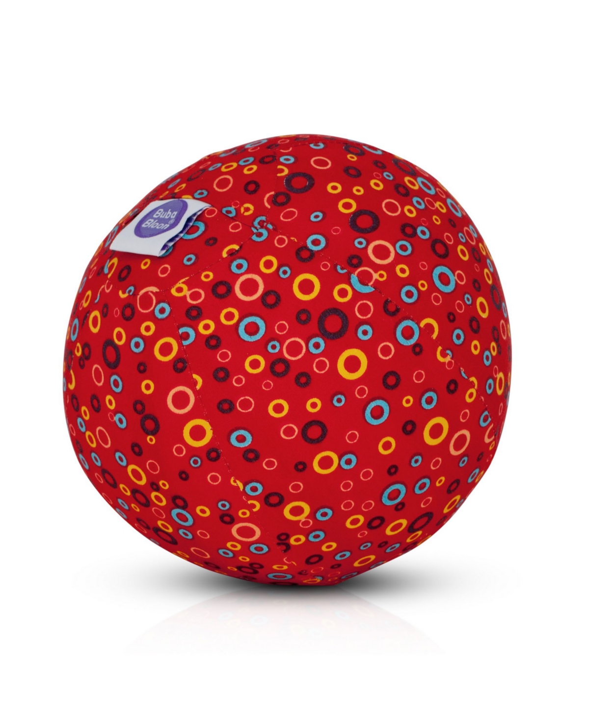 Bubabloon Circles Cotton Balloon Cover Toy In Red
