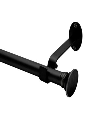 Elrene Home Fashions - Shaker Adjustable Curtain Rods with Cap Finials