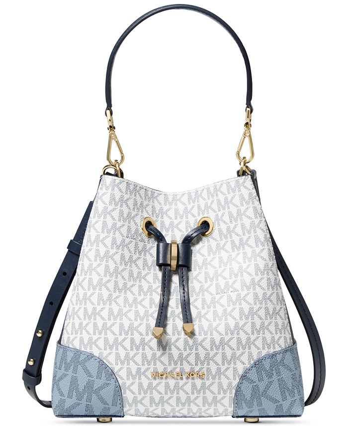 Michael Kors Signature Mercer Gallery Small Convertible Bucket Bag &  Reviews - Handbags & Accessories - Macy's
