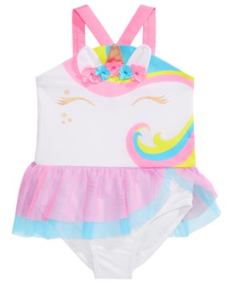 unicorn tutu swimsuit