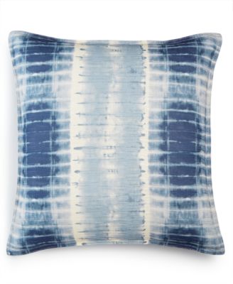 shibori throw pillow