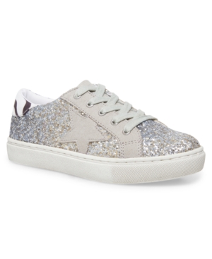 image of Steve Madden Little & Big Girls Glitter Sneakers