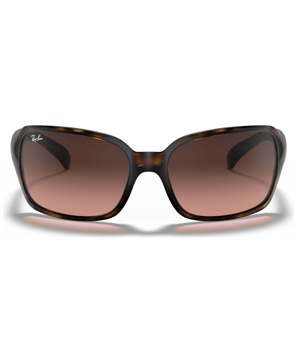 Shop Ray Ban Sunglasses, Rb4068 60 In Havana,pink Gradient Brown