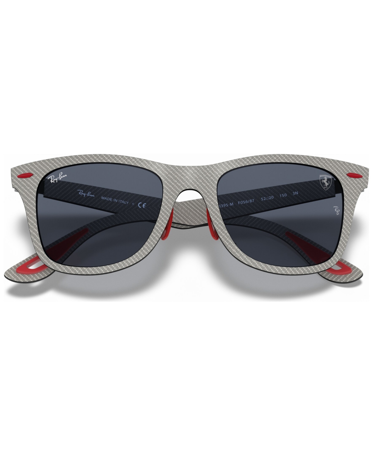 Ray-Ban Unisex Sunglasses, RB8395M Scuderia Ferrari Collection 52 -DARK GREY