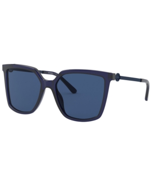 Tory Burch Miller Square Sunglasses In Blue | ModeSens
