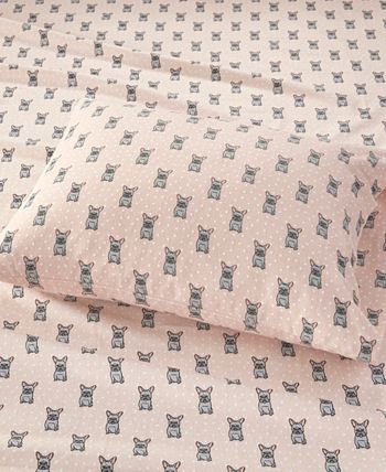 Sleep Philosophy - Cozy Flannel Twin Cotton Flannel Printed Sheet Set