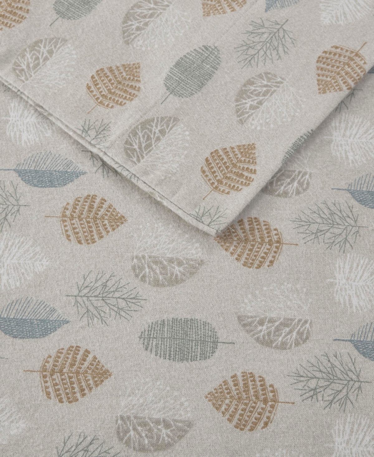 True North by Sleep Philosophy Novelty Printed Cotton Flannel 3-Pc. Sheet Set, Xl