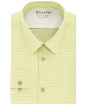 calvin klein extra slim fit dress shirt