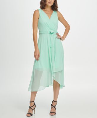 dkny wrap dress