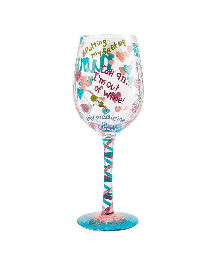 Enesco LOLITA Nurse This Wine Glass - Macy's