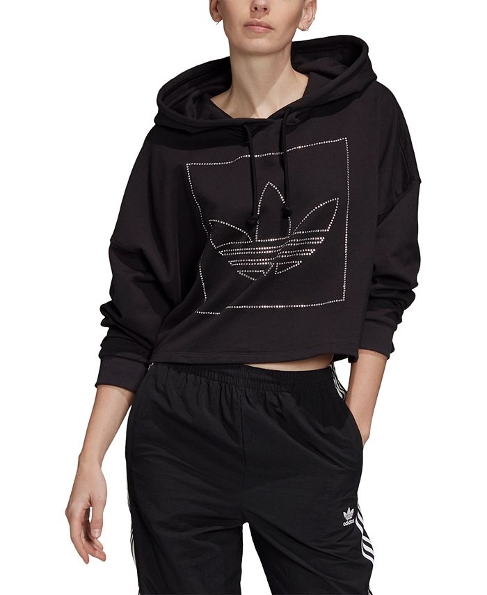 adidas Women's Cropped Hoodie Macy's