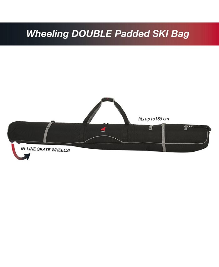 Athalon Wheeling Double Ski Padded Bag Macy's