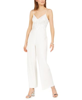 eliza j jumpsuit sequin