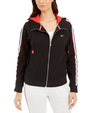 Tommy Hilfiger Sport Drop-Shoulder Zip Hoodie