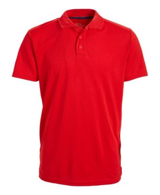 Men's Tagless Dry-Fit Moisture-Wicking Polo Shirt