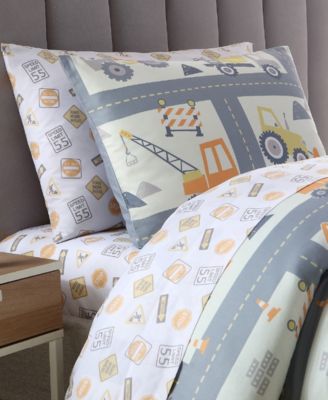 construction twin bedding set