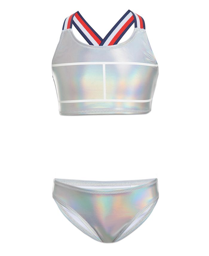 Tommy Hilfiger Girls Two-Piece Swimsuit