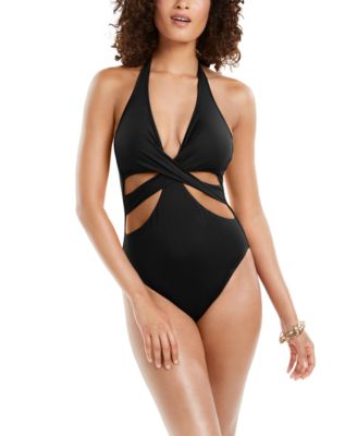 kenneth cole one piece bathing suit