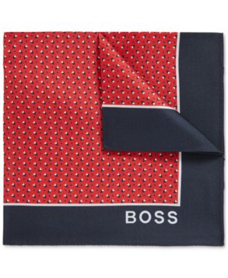 hugo boss pocket square