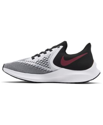 Nike Women’s Air Zoom Winflo 6 Lace Up Low Top Running Shoes Black White Size 7. NIKE AIR ZOOM WINFLO 6 WOMEN main image 4