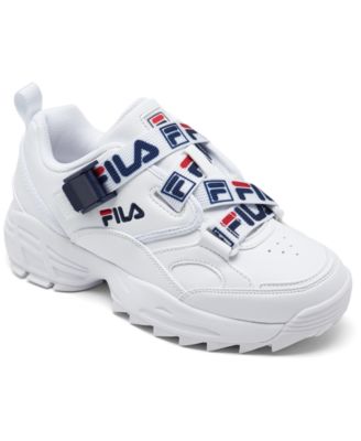 fila sandals kids white