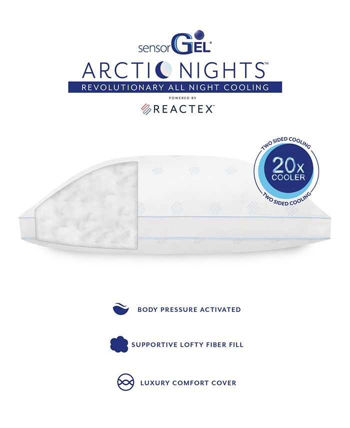 Arctic Nights 20x Cooler Supportive Gusseted Fiber King Bed