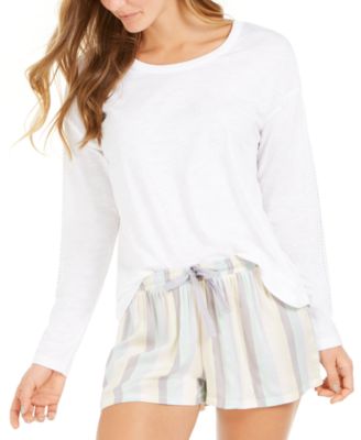 macy's white long sleeve dress