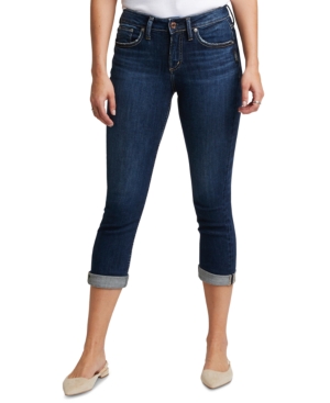 image of Silver Jeans Co. Avery Cropped Skinny Jeans