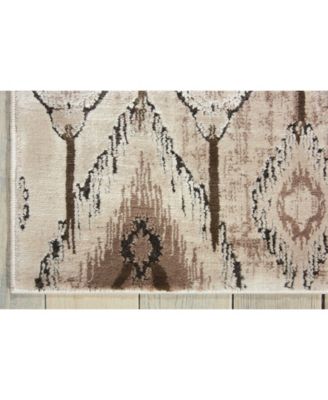 Fate FAT02 Beige 5'3" x 7'4" Area Rug