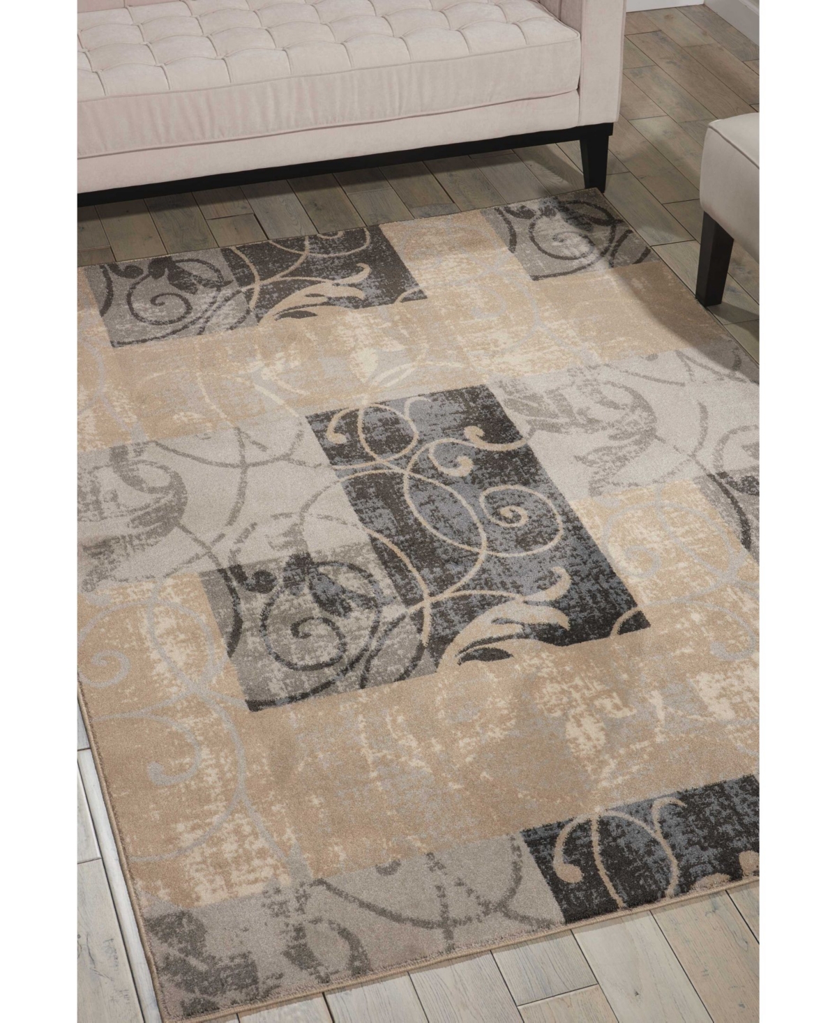 Long Street Looms Samuel SAM03 Multi 9'3" x 12'9" Area Rug