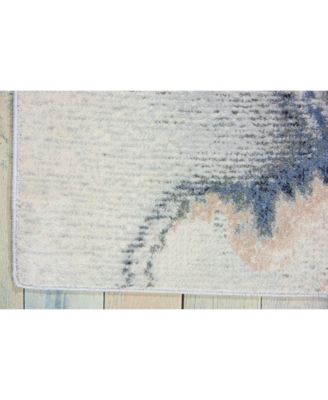 Samuel SAM08 Gray 5'3" x 7'3" Area Rug