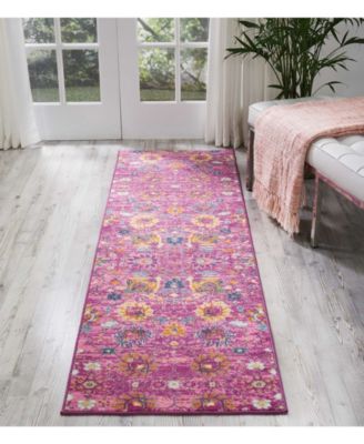 Zeal ZEA01 2'2" x 7'6" Runner Rug