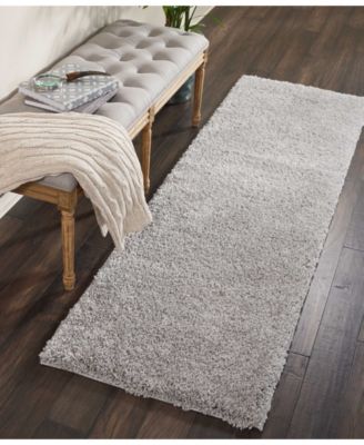 Cali Shag CAL01 2'2" x 9'10" Runner Rug