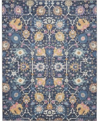 Zeal ZEA01 6'7" x 9'6" Area Rug