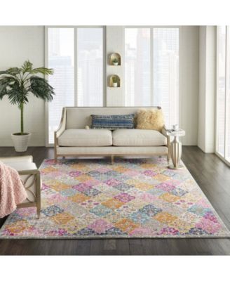 Zeal ZEA21 Multi 8' x 10' Area Rug