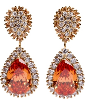 image of Grace Kelly Collection 18k Gold Plated Convertible Pierced Earring