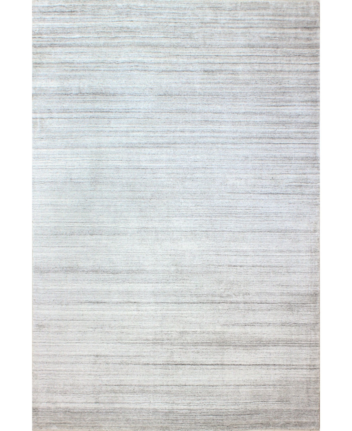 Closeout! Bb Rugs Land T142 7'9in x 9'9in Area Rug - Grey