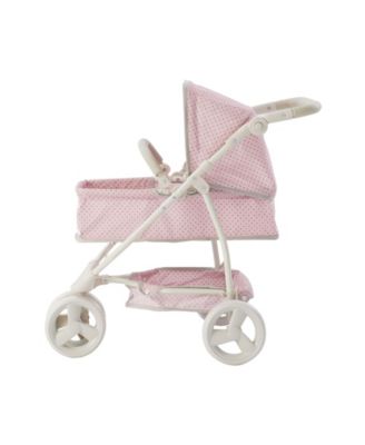 olivia's little world polka dots princess baby doll crib