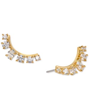 image of Ava Nadri Crystal East/West Stud Earrings