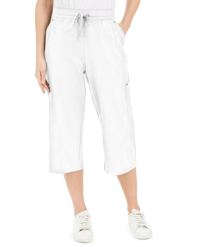 Karen Scott Knit Capri Pants, Created for Macy's - Macy's